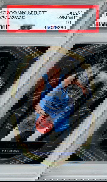 LUKA DONCIC 2018 PANINI SELECT PREMIER LEVEL PSA 10 ROOKIE