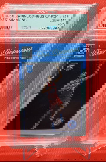 2016 Donruss Optic Ben Simmons PSA 10