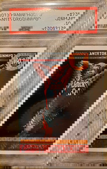 2013-14 Panini Hoops #275 Giannis Antetokounmpo PSA Gem Mint 10