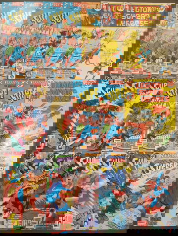 SUPERBOY & LEGION OF SUPER HEROES LOT (1973-1995)