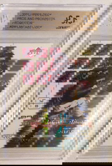 2001 Upper Deck Pros and Prospects Promotion #PM1 Michael Vick BGS 9.5