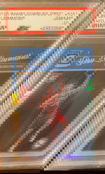 2016 Optic Holo Ben Simmons RC PSA 10