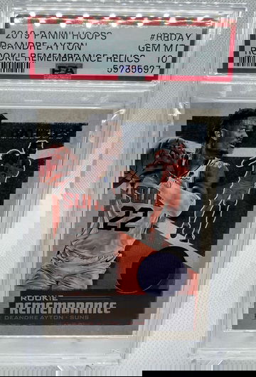 2019 Panini Hoops DeAndre Anton Rookie Remembrance