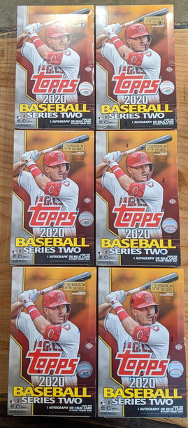 (6) 2020 Topps Series 2 Hobby Box