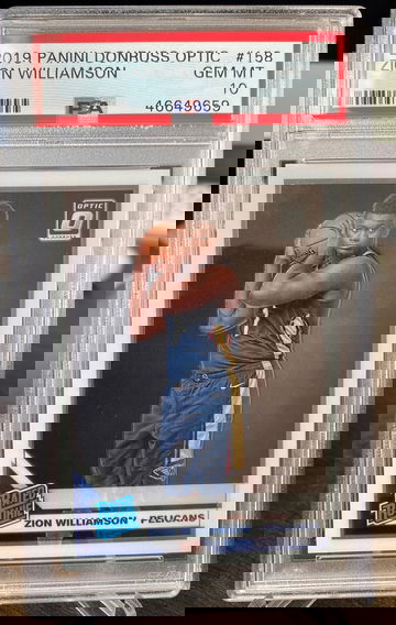 2019 Panini Donruss Optic Zion Williamson Rated Rookie