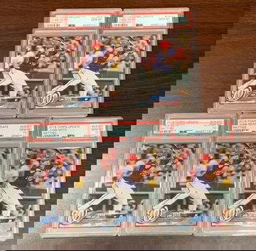 (5) 2018 Topps Update Juan Soto PSA 10