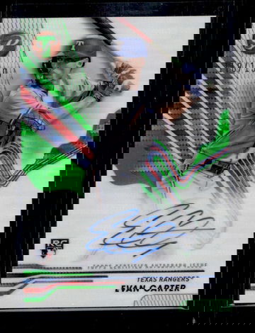 2024 Topps Pristine #PA-EC Evan Carter Pristine Autograph Rookie /150