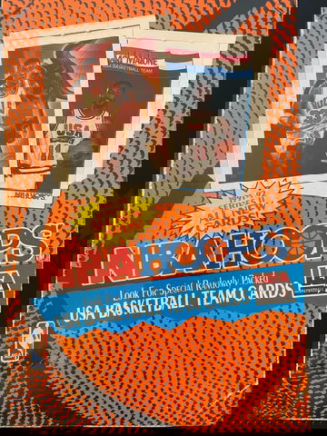 1991 Hoops Series 2 Factory Sealed 36 pack box-Possible Jordan USA Card