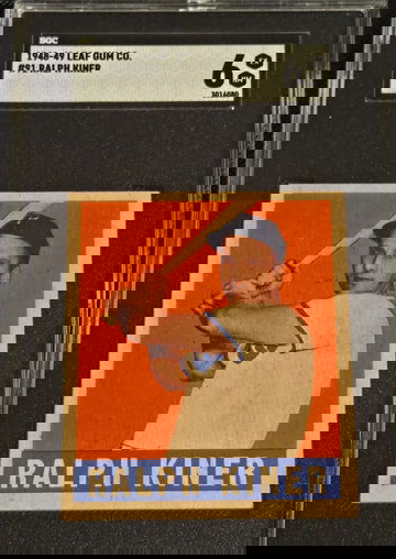 1948 Leaf Ralph Kiner RC SGC 6 EX/MT