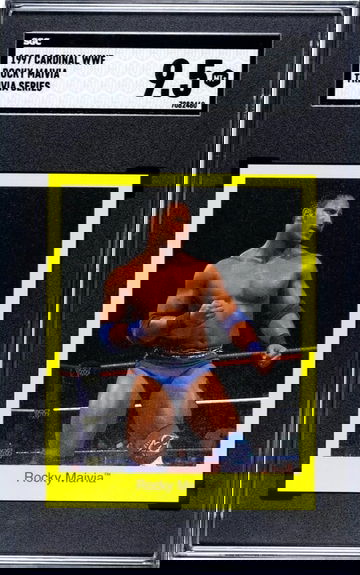 1997 Cardinal WWF Rocky Maivia SGC 9.5