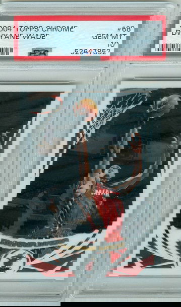 Dwyane Wade 2004 Topps Chrome #68 PSA 10