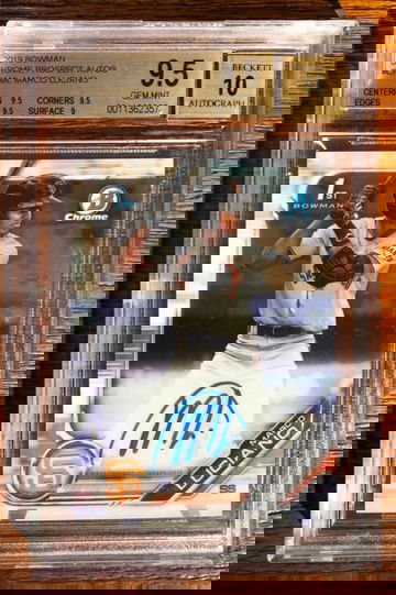 Marco Luciano 2019 Bowman Chrome Auto BGS 9.5/10