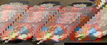 (3) Charizard Hidden Fates Tins