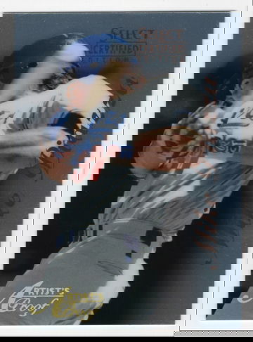 1996 SELECT CERTIFIED ARTIST'S PROOF MIKE PIAZZA # 30 HOF