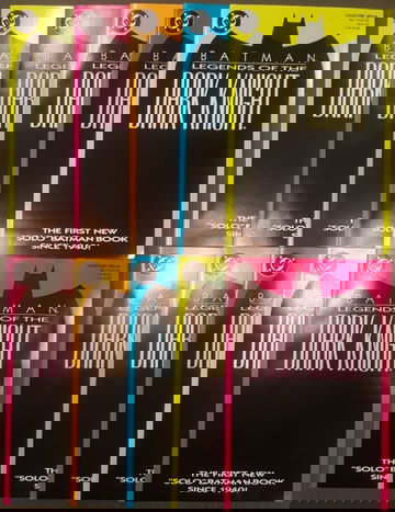 BATMAN LEGENDS OF THE DARK KNIGHT #1 LOT (1989) 10 copies