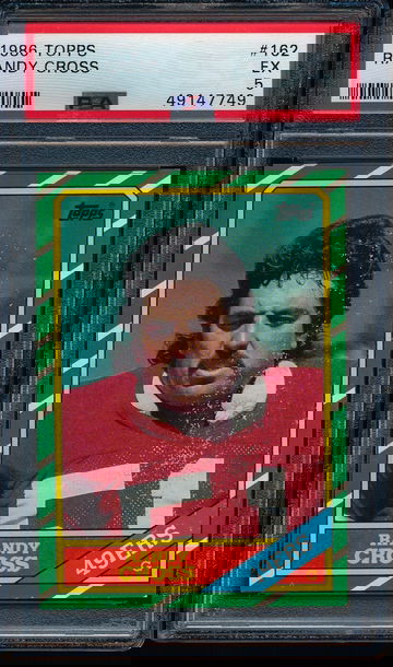 1986 Topps Randy Cross PSA 5 EX