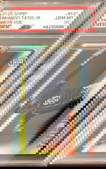 FERNANDO TATIS JR 2019 Topps Series 2 Rainbow Foil PSA 10