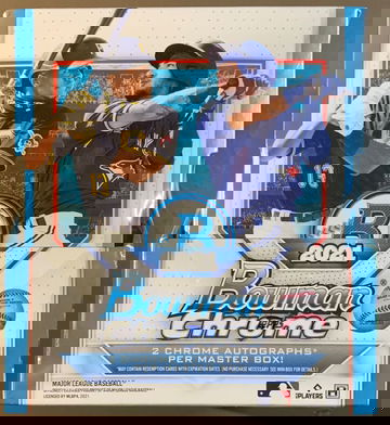 2021 Bowman Chrome Baseball Hobby Box 