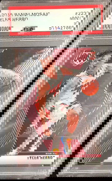 Tyler Herro Mosaic PSA 9