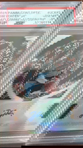 2019 panini contenders optic PSA 10 Kevin porter jr up and coming autographs