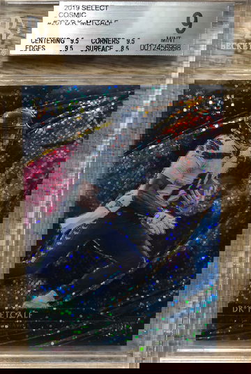 D.K. Metcalf 2019 Select Cosmic Rc #207 BGS 9 Pop of 1! 🔥 Print run of 20 or less per Panini