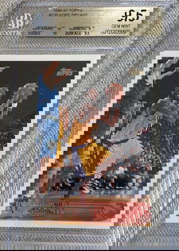 Kobe Bryant 1996 topps RC 