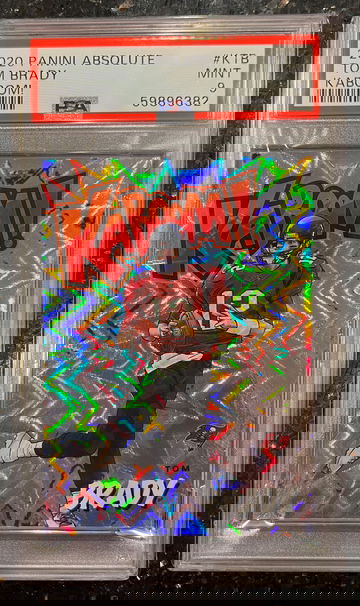 2020 Tom Brady Absolute Kaboom! #KTB PSA 9 MINT GOAT 1st Year Buccaneers