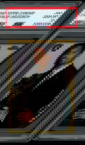 1998 Topps Chrome #44 Charles Woodson PSA 10 Gem Mint