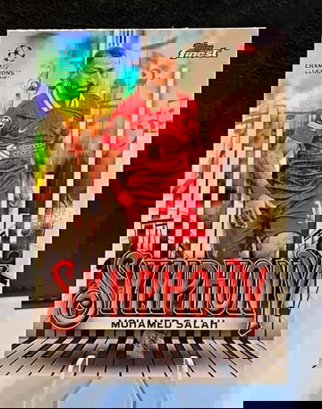 Mohamed Salah  2024-25 Topps Finest UEFA Club Competitions  Symphony  Liverpool