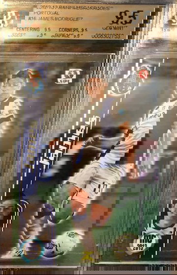 JAMES RODRIGUEZ 2012-13 PANINI MEGACRAQUES MEGACRACKS PORTUGAL BGS 9.5