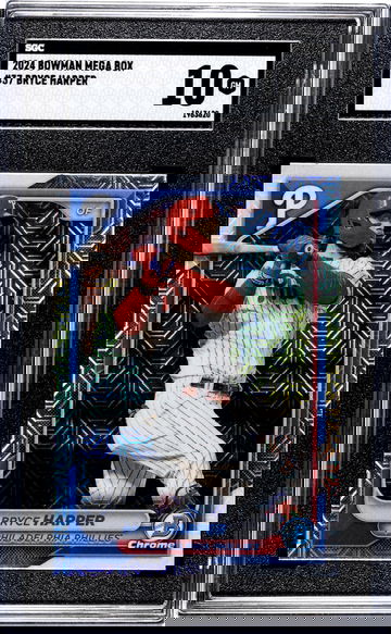 2024 Bowman Mega Box #37 Bryce Harper SGC 10
