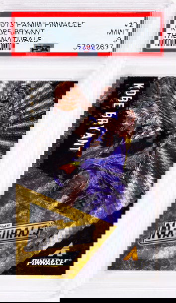 2013 Kobe Bryant Panini Pinnacle  The Naturals  #2 PSA 9