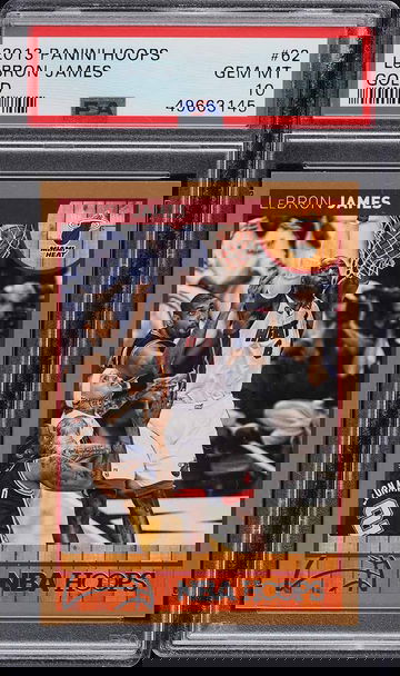 2013 HOOPS GOLD LEBRON JAMES #62 PSA 10 (Pop: 24)