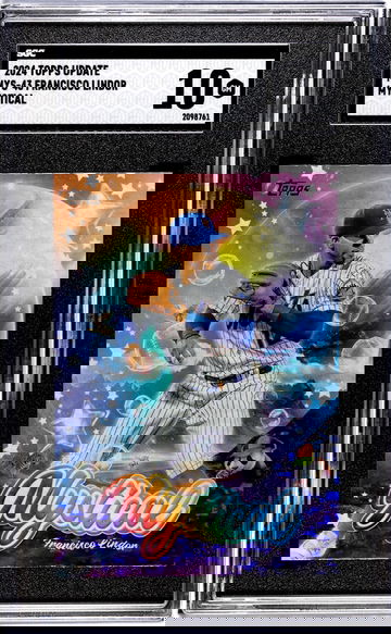 2024 Topps Update #MYS-43 Francisco Lindor Mystical SGC 10