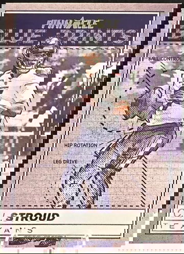 2024 Panini Encore Pinnacle C.J. Stroud Blue Prints #9 - Texans