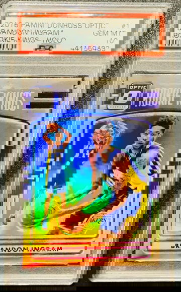 2016-17 Optic Brandon Ingram RK Holo RC PSA 10 POP 23