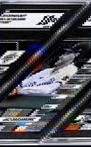 2024 Bowman Draft #BDN-5 Jac Caglianone Draft Night SGC 10