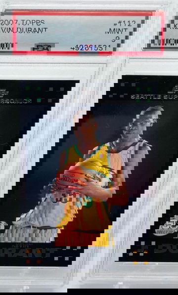 2007-08 Kevin Durant Topps    #112  