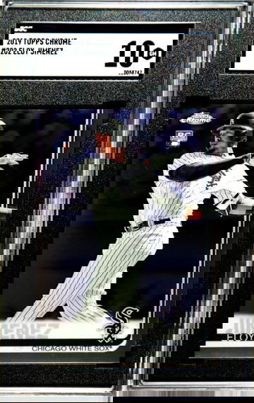 2019 Topps Chrome #202 Eloy Jimenez SGC 10