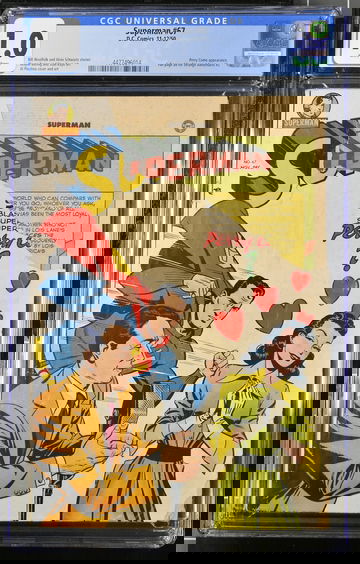 Superman #67 w/ Perry Como