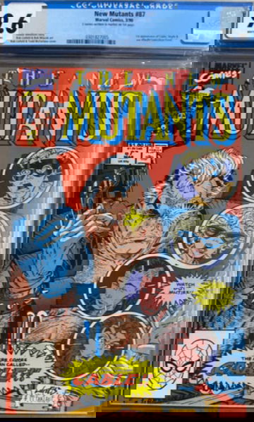New Mutants #87 CGC 9.6