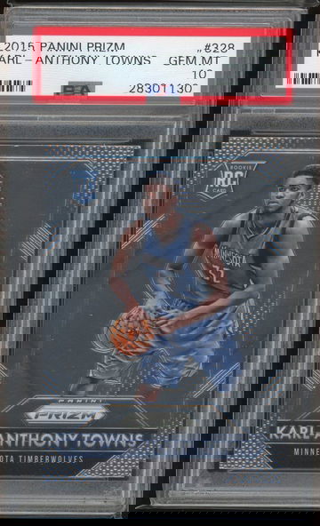 2015 Panini Prizm Karl Anthony Towns PSA 10