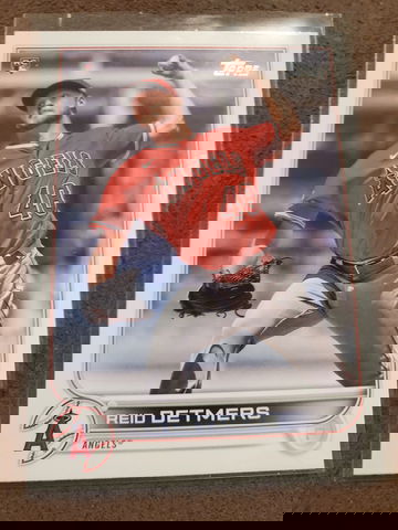 REID DETMERS 2022 TOPPS ROOKIE PHOTO VARIATION