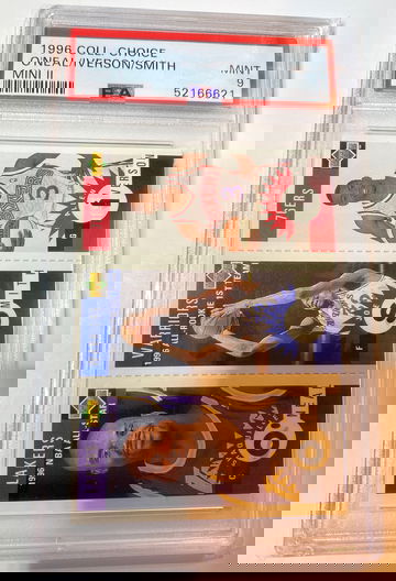 1996 Collectors Choice Allen Iverson **Chipped corner on the slab**