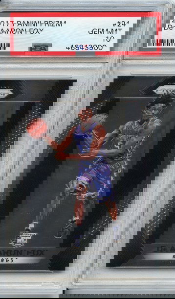 De'Aaron Fox Prizm PSA 10