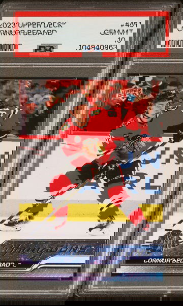 2023 Upper Deck Young Guns Connor Bedard #451 PSA 10