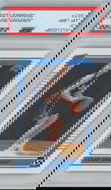 2021 Donruss Franz Wagner Rated Rookie #235 PSA 8