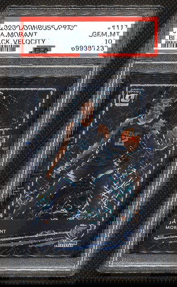 2020 Donruss Optic Ja Morant Black Velocity /39 PSA 10