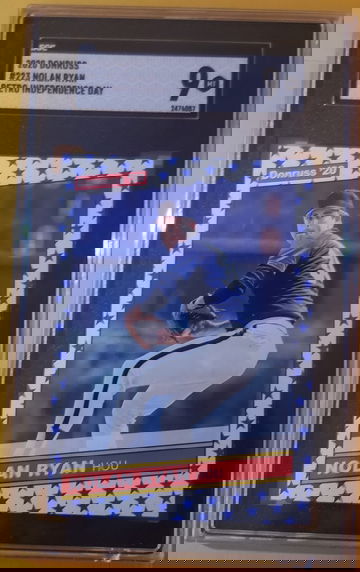 2020 Donruss retro Independence Day #223 Nolan Ryan SGC 9 MINT