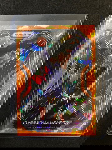 2020-21 Panini Prizm - Tyrese Haliburton - Rookie Orange Ice